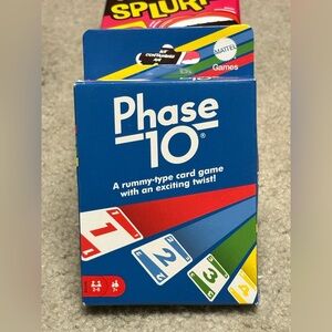 NWT Phase 10 - a rummy-type card game with an exciting twist